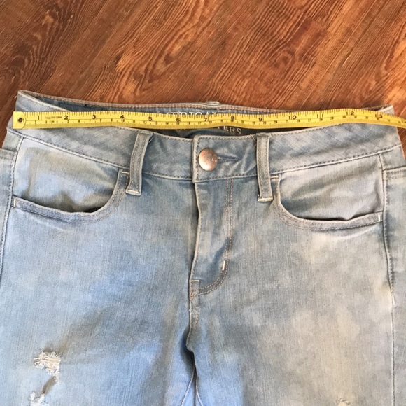 AEO super stretch distressed jegging - Picture 3 of 10